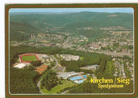 Postal 025497 : Kirchen / Sieg. Sportzentrum