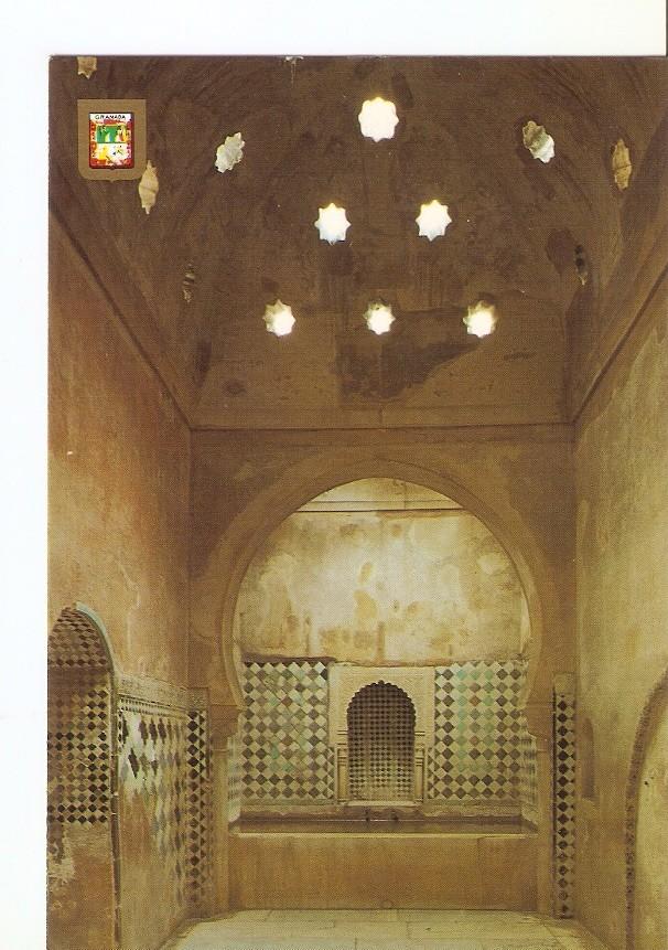 Postal 026186 : Sala de Baños. Alhambra (Granada)