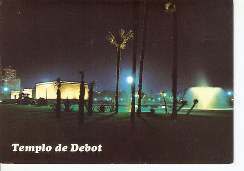 Postal 034172 : Templo de Debot. Madrid