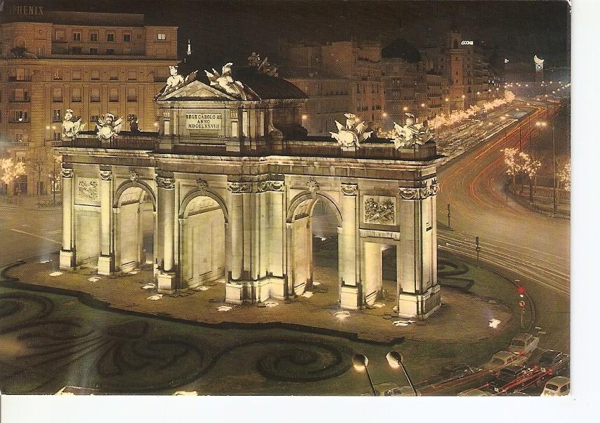 Postal 035225 : Madrid. Puerta de Alcala