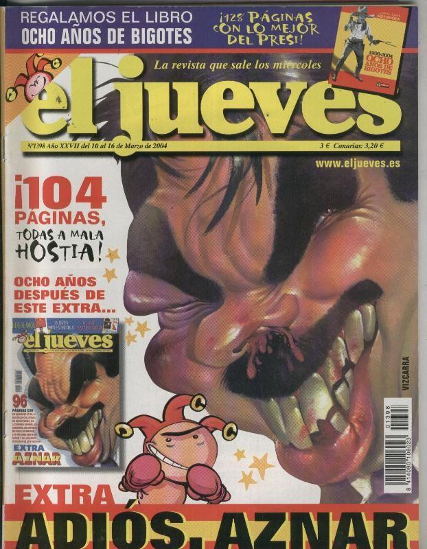 El Jueves revista semanal numero 1398