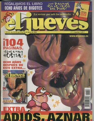 El Jueves revista semanal numero 1398
