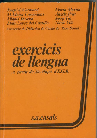 Exercicis de llengua