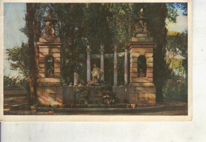 Postal 014674: Fuente de Apolo en los jardines de Aranjuez, Madrid
