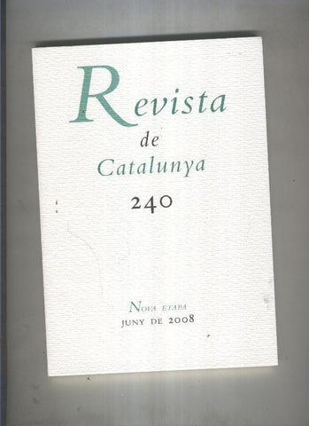 Revista de catalunya numero 240