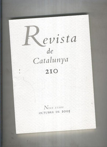 Revista de catalunya numero 210