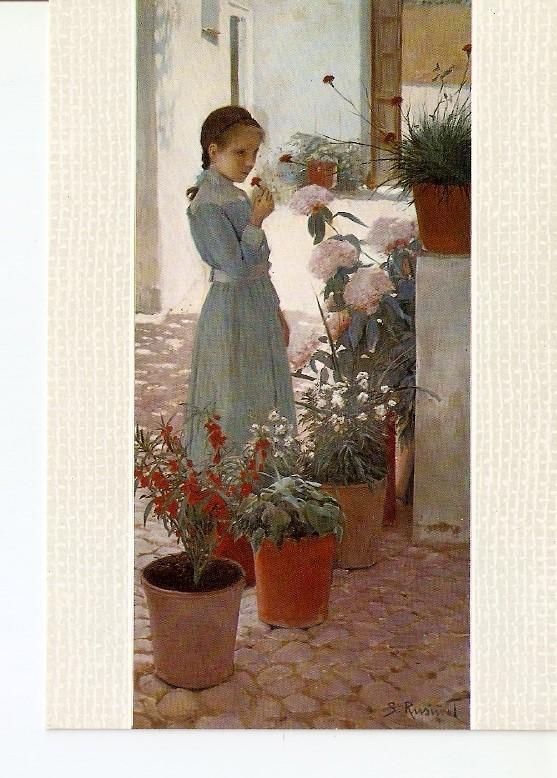 Postal 021625 : La niña de la Clavellina