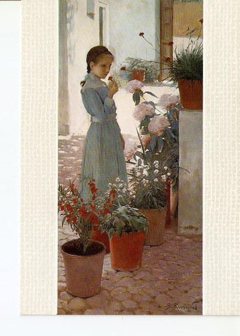 Postal 021625 : La niña de la Clavellina