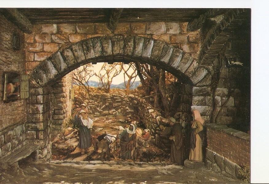 Postal 024483 : Vuelta de Egipto. Pessebre. Monestir de Solius (Baix Emporda)