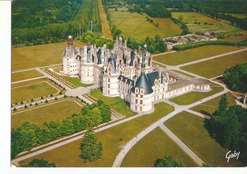 Postal 035838 : Les Merveilles du Val de Loire. Chambord. Le Château 