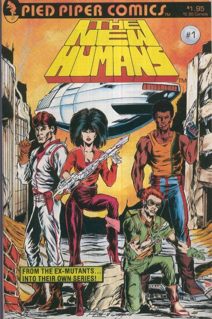 THE NEW HUMANS, Vol.1: No.01 (Pied Piper)