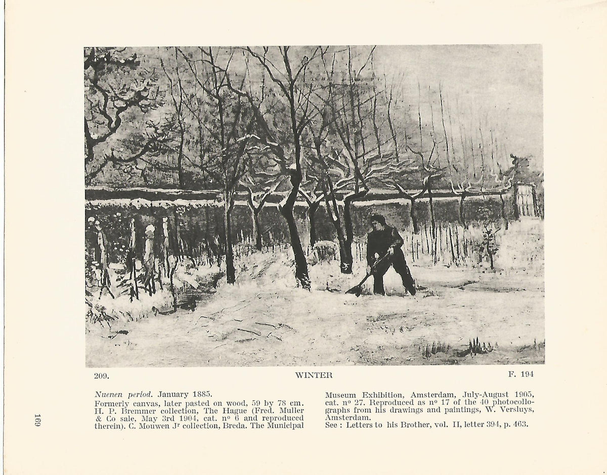 LAMINA 1271: VAN GOGH. Winter