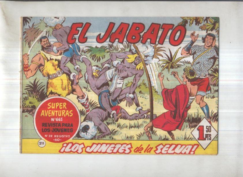 Bruguera: El Jabato numero 211: Los jinetes de la selva