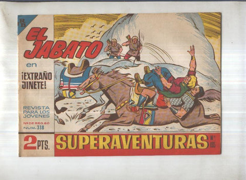 Bruguera: El Jabato numero 318: Extraño jinete