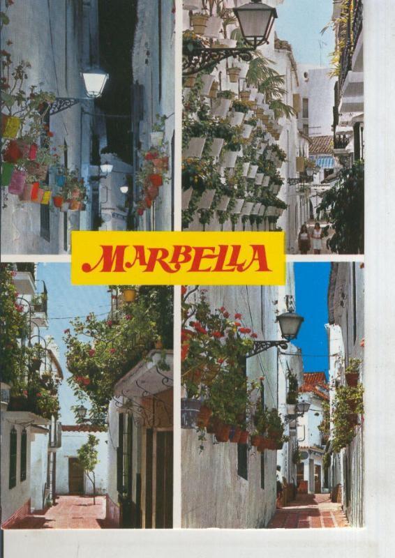Postal 011173: Calles tipicas de Marbella