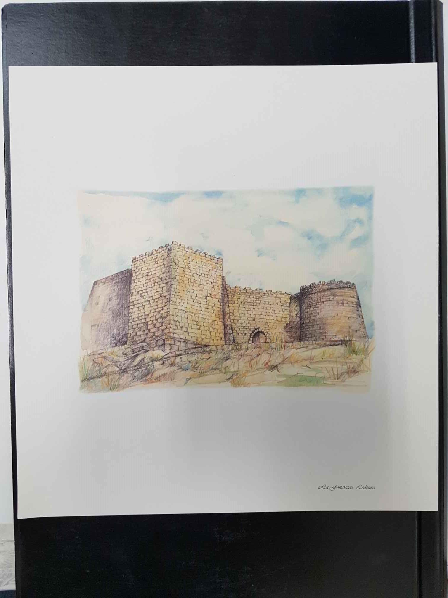 Lamina de Salamanca: La fortaleza Ledesma
