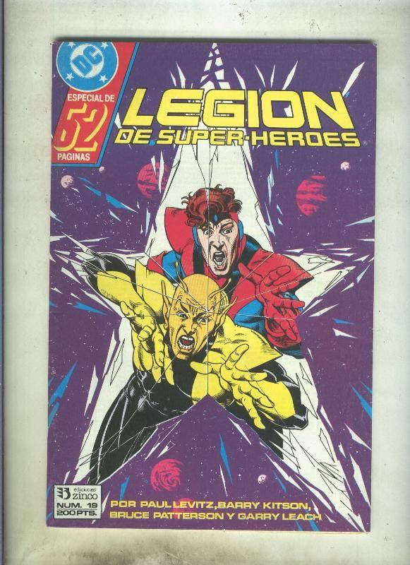 Legion de Superheroes numero 19 (numerado 1 en trasera)