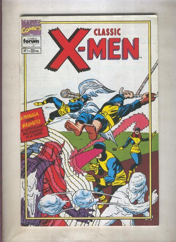 Classic X Men volumen 2 numero 01: X Men (numerado 2 en trasera)