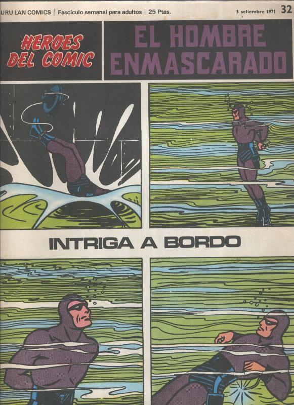 El Hombre Enmascarado numero 32: Intriga a bordo (numerado 2 en trasera)