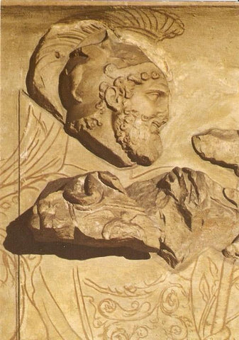 Postal 021986 : Head of Mars, Ara Pacis Augustae - Roma