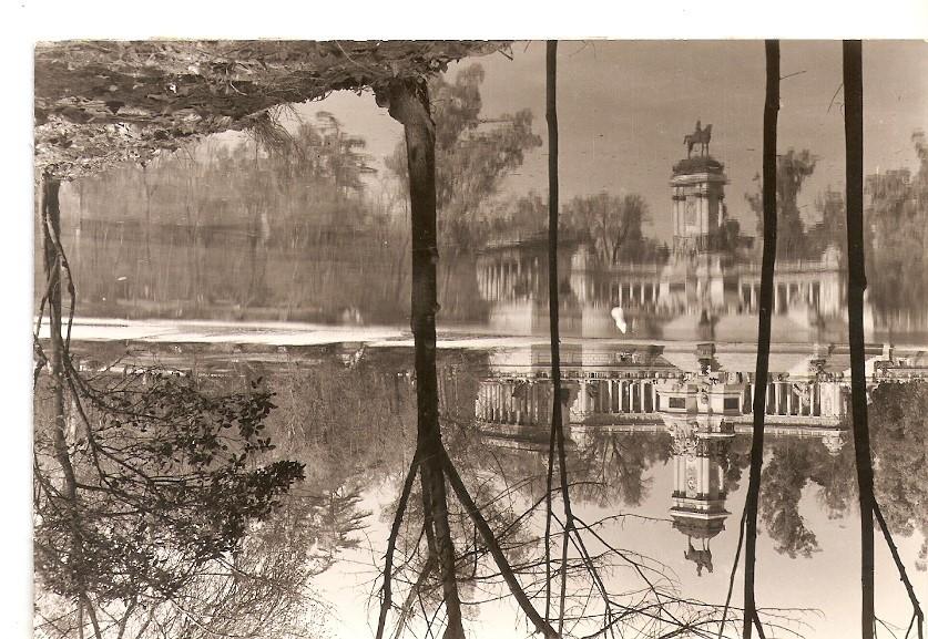 Postal 036448 : Madrid. Parque del Retiro. Estanque