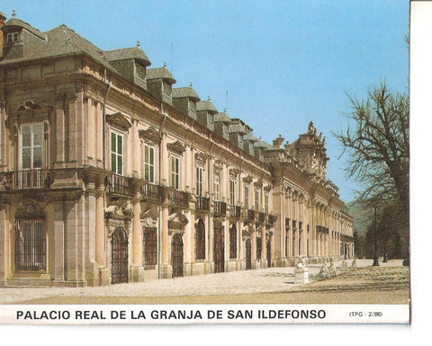 Postal 038774 : Palacio Real de la Granja. Fachada principal