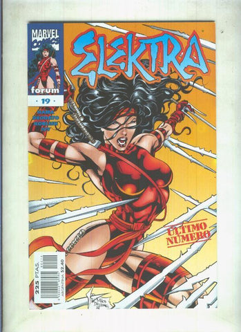 Elektra volumen 1 numero 19 (fin de esta coleccion): Una promesa que guardar