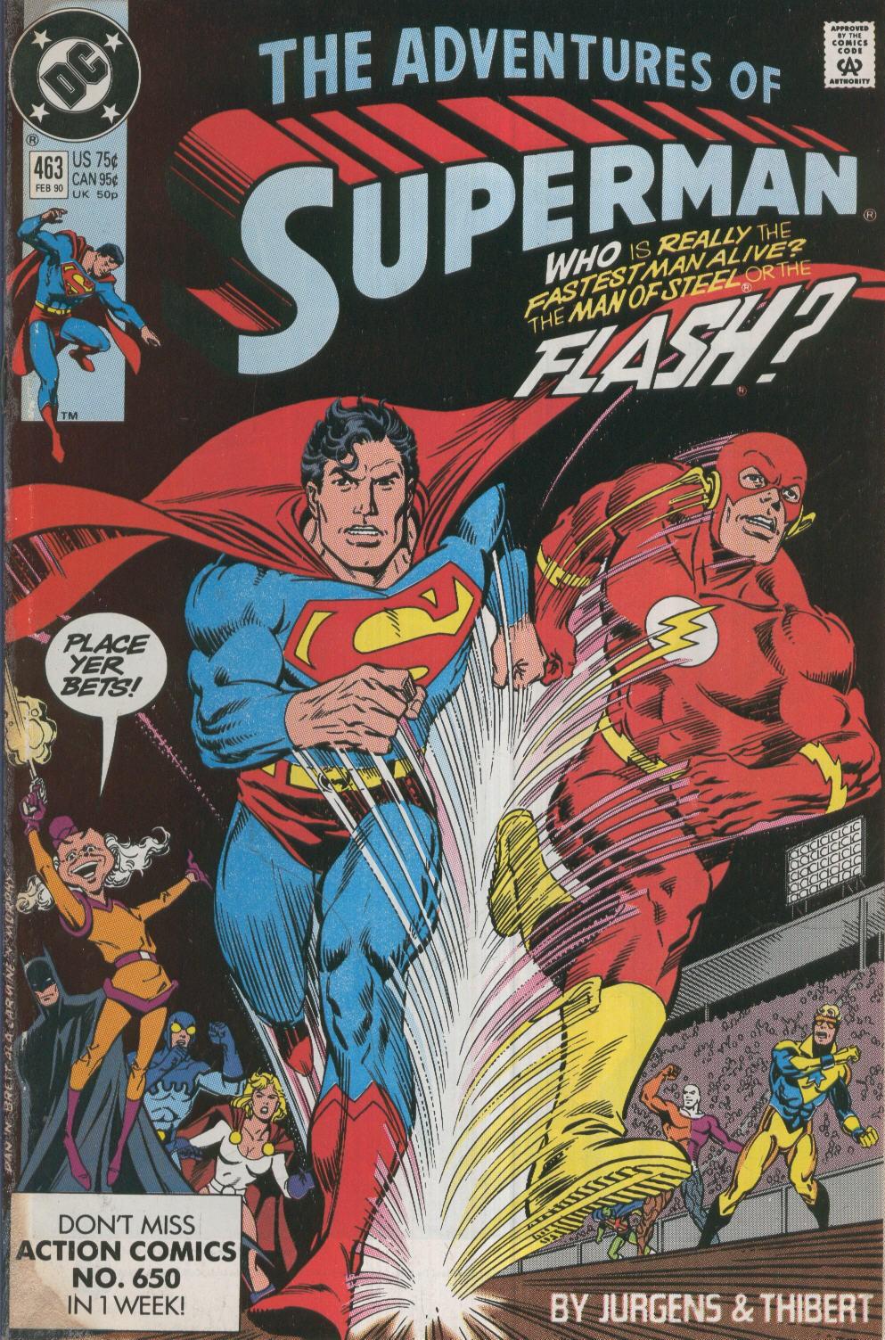 ADVENTURES OF SUPERMAN Vol.1 Numero 463: Speed Hills