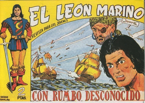 El Leon Marino facsimil numero 22: Con rumbo desconocido