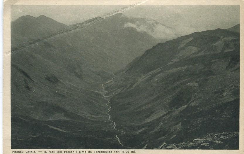 Postal-Postcard 17214: PIRINEO CATALAN - Vall del Freser Valle del Freser