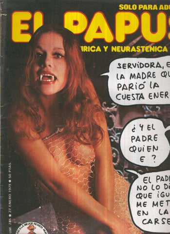El Papus revista de humor numero 245 (1979):  La cuesta enero