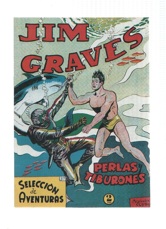 Facsimil: Jim Graves numero 37: Perlas y tiburones