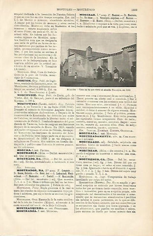 LAMINA ESPASA 8829: Casa de Mostoles donde vivio el alcalde Torrejon