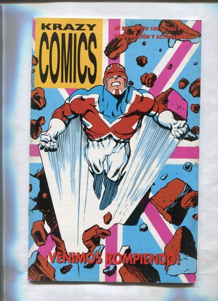 Krazy Comics numero 20 (mayo 1991): El comic britanico: Slaine, Gaiman, Moore, etc