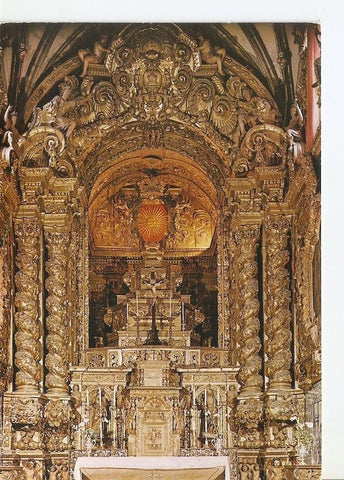 Postal 032326 : Olivenza (Badajoz). Santa Maria Magdalena. Retablo Mayor