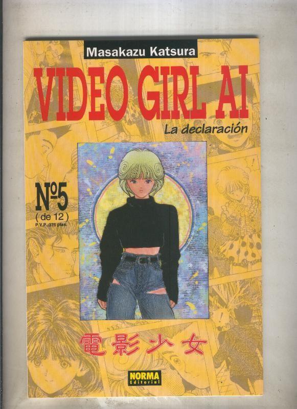 Video Girl Ai numero 05 (numerado 1 en trasera)