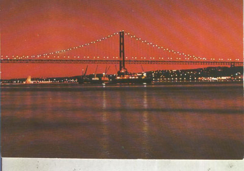 Postal 012428: Puente Salazar en Lisboa, Portugal