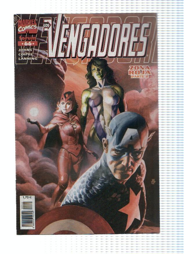 LOS VENGADORES, Volumen 3, Numero 66: Zona Roja 2 (Forum 2003)