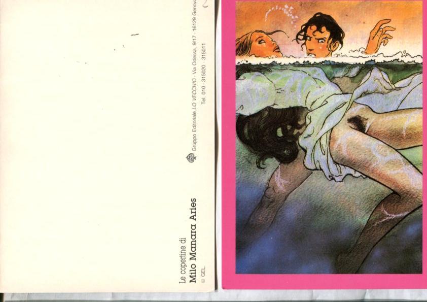 Milo Manara postal numero 02