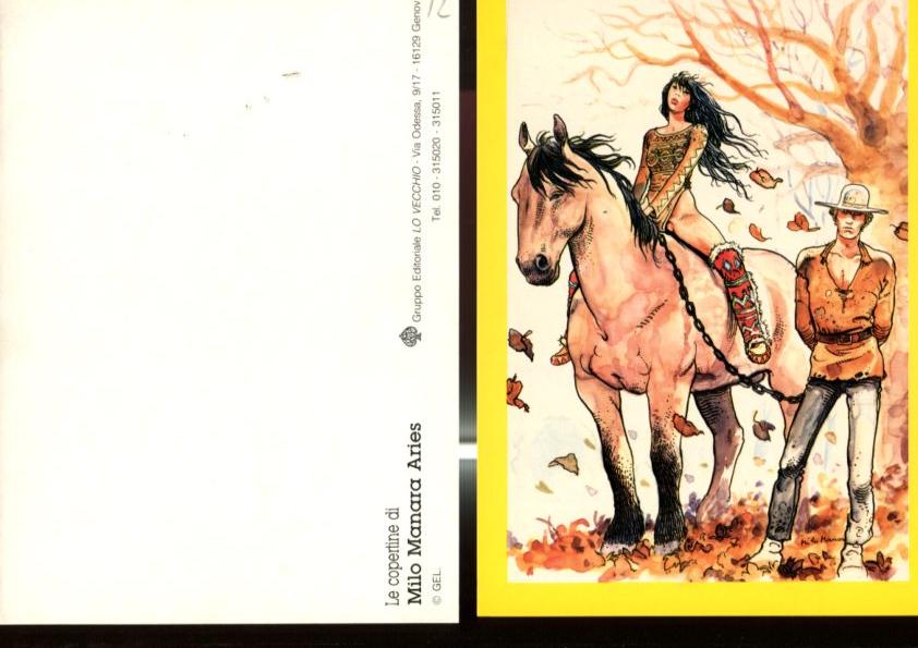 Milo Manara postal numero 12