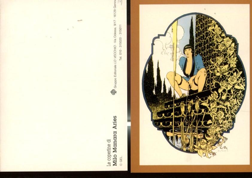 Milo Manara postal numero 14