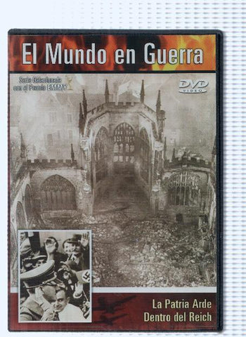 DVD-Documental: EL MUNDO EN GUERRA: La Patria Arde / Dentro del Reich (S.A.V 2007)