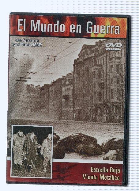 DVD-Documental: EL MUNDO EN GUERRA: Estrella Roja / Viento Metalico (S.A.V 2007)