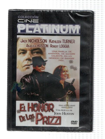 DVD-Cine: EL HONOR DE LOS PRIZZI - Jack Nicholson (Fox 2002)