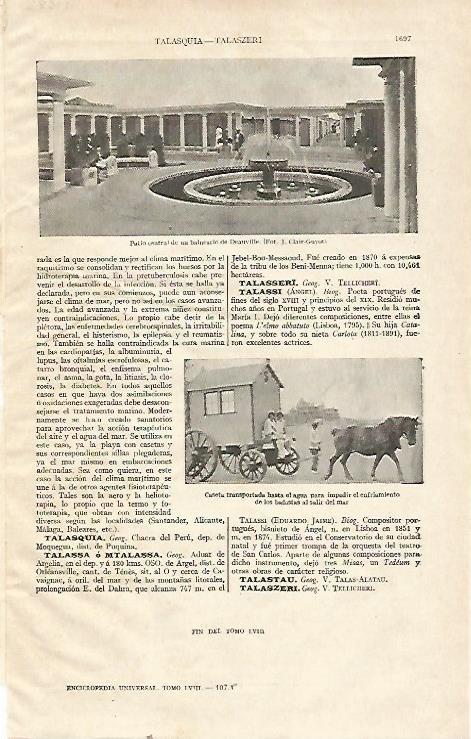 LAMINA ESPASA 22683: Balneario de Deauville