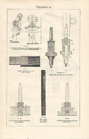 LAMINA ESPASA 22685: Taladrador