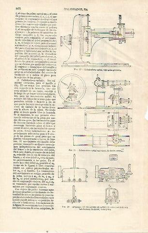 LAMINA ESPASA 22688: Taladradora radial