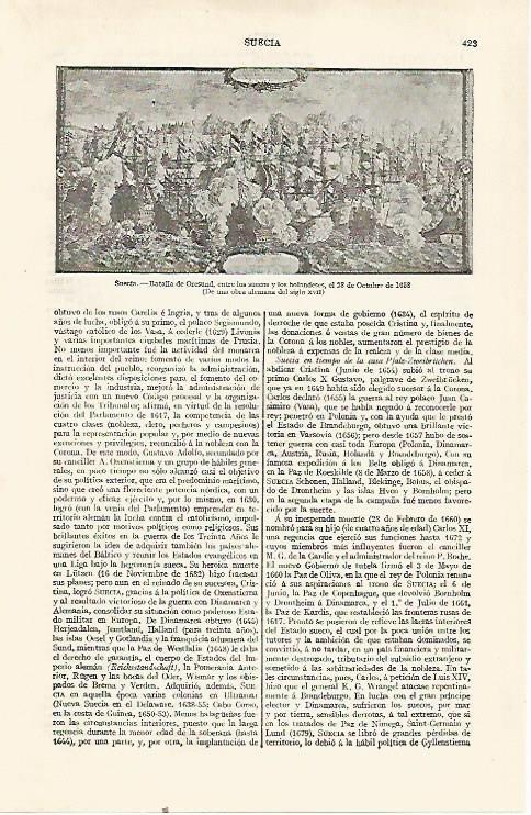 LAMINA ESPASA 22724: Batalla de Oresund
