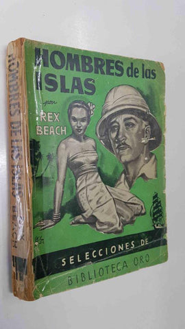 Hombres de las islas (aviejada, cubierta suelta y cogida con cello al lomo)