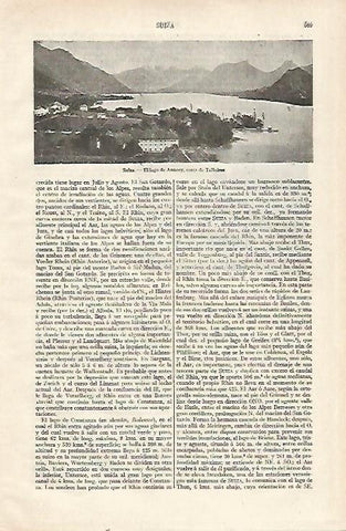 LAMINA ESPASA 22744: Lago de Anneey en Suiza
